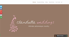 Desktop Screenshot of clandullaweddings.com.au